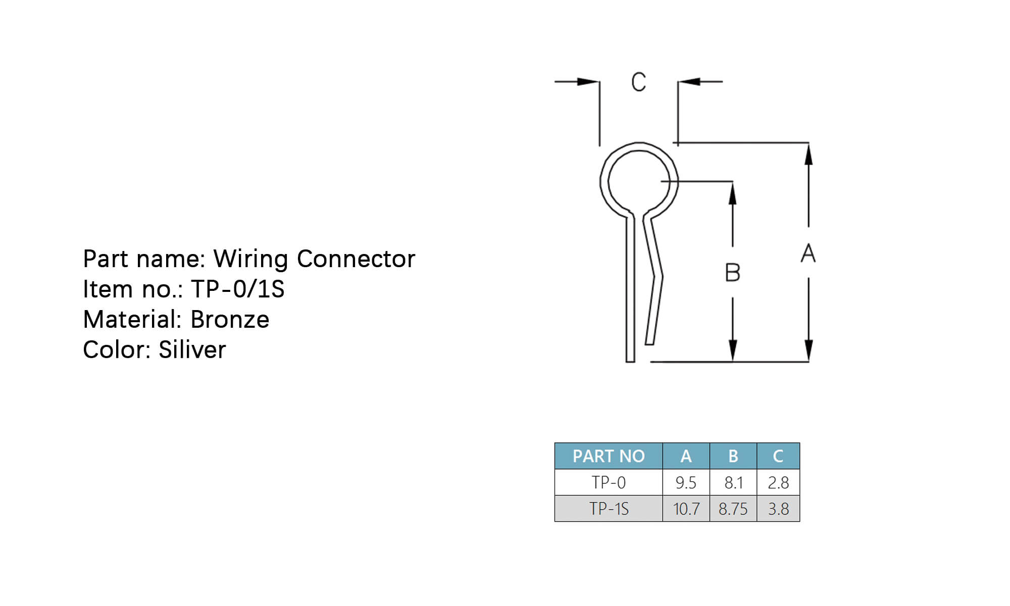 Wiring Connector TP-0